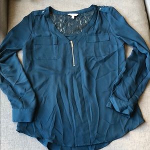 Long sleeve blouse